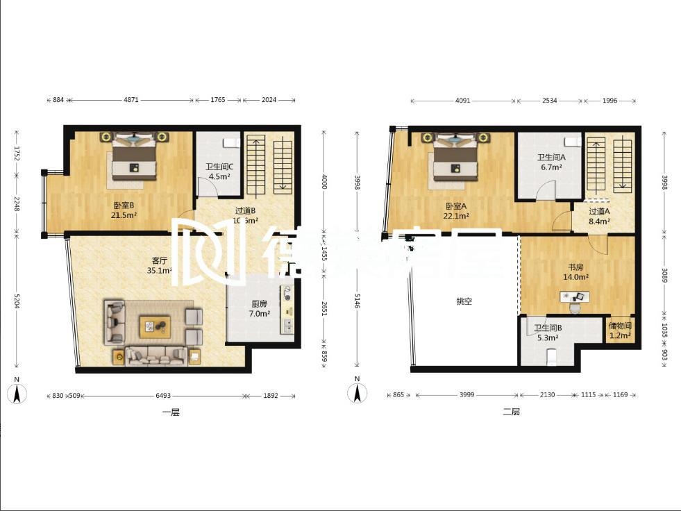 新城国际,新城国际，Loft2+1，挑高6米，随时看，价可谈10