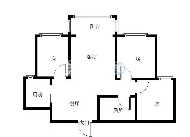 醴陵市城南精装3室2厅1卫二手房出售13