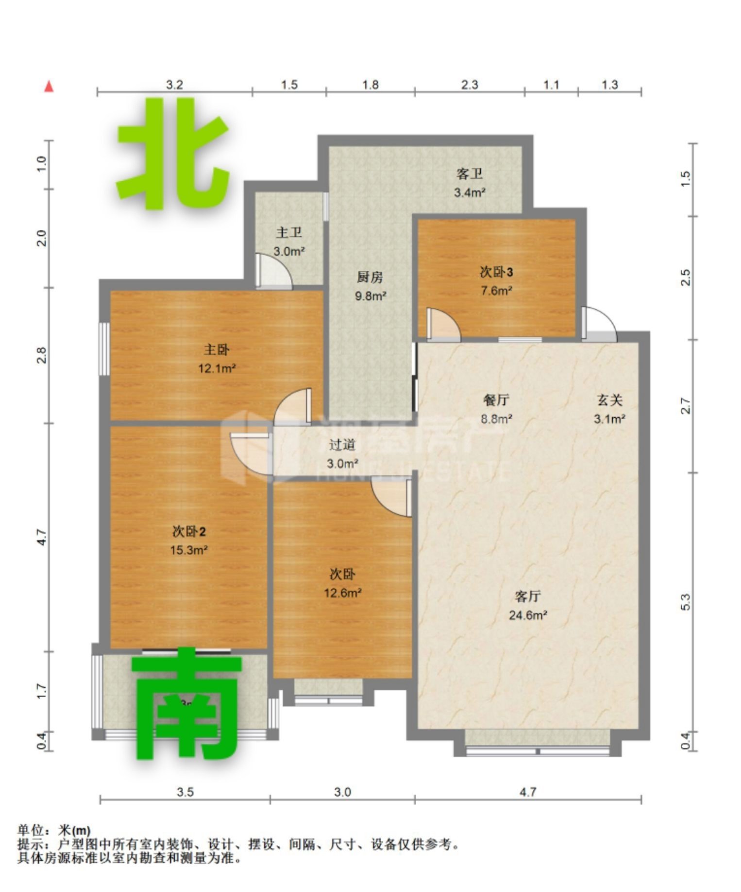 东方明珠城,南北通透全天太阳，带70多平方露台14