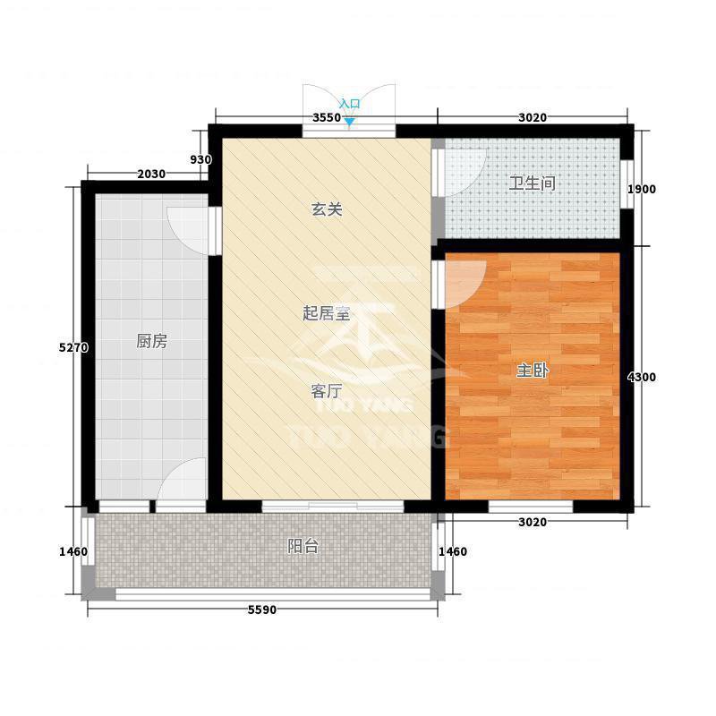 北岸众和城,众和城二室一厅精装修单南朝向拎包入住11