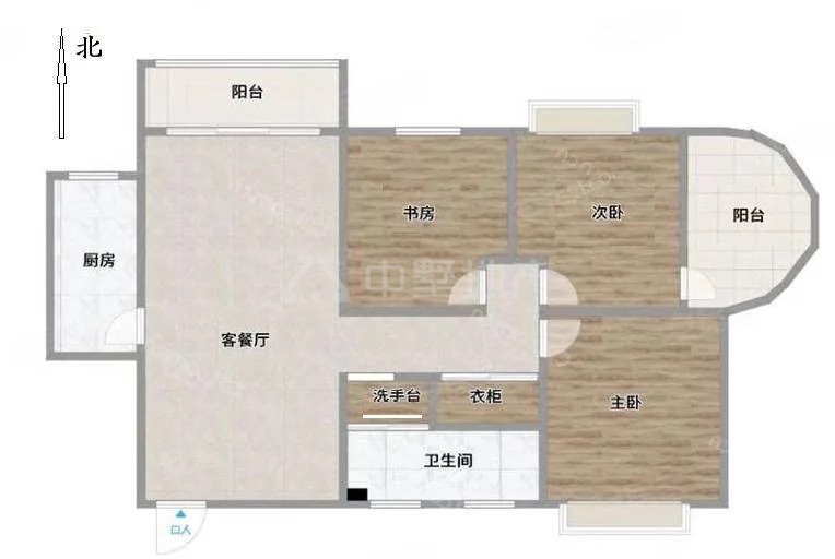 巴黎春天,市政供暖一楼有个北院20平米省个税11