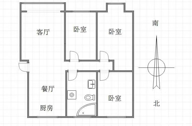 新世纪花园,新世纪花园大三房南北通透有证可按揭贷款12