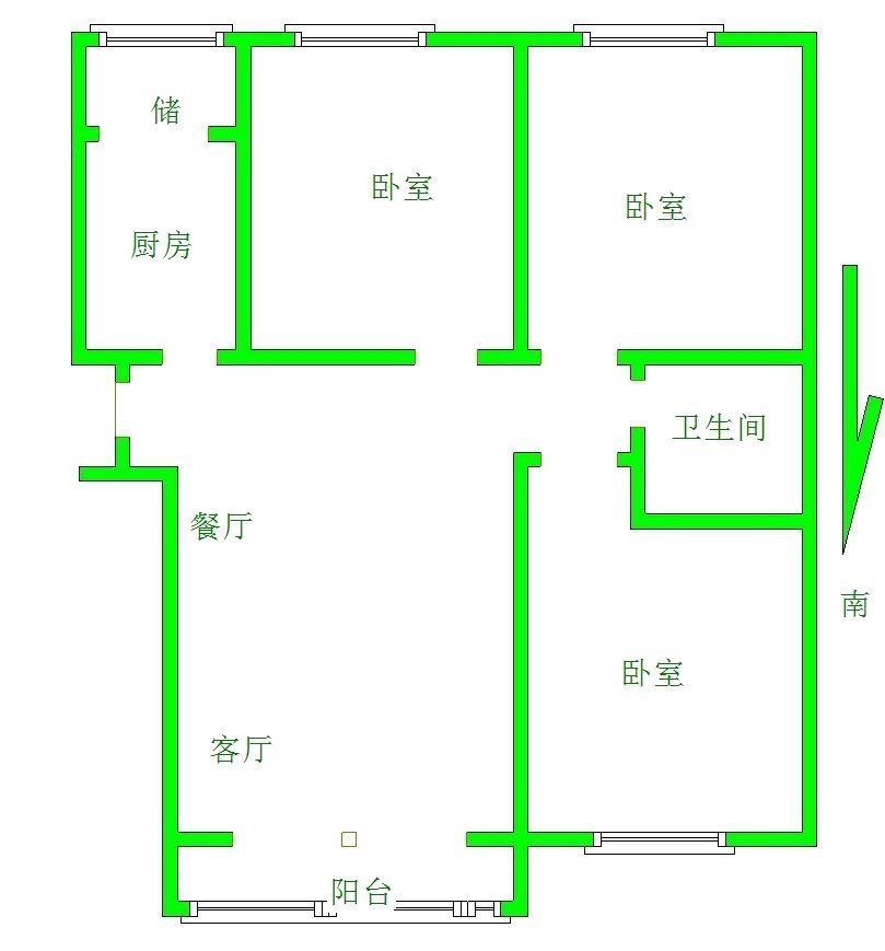 新东方龙湾,新东方龙湾 119平米13