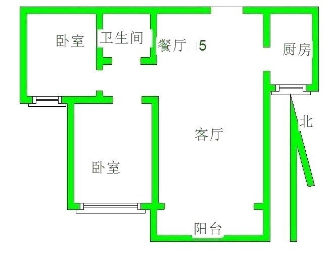 金柱大学城C区,金柱大学城C区精装2室2厅1卫1阳台 带车位储藏室13