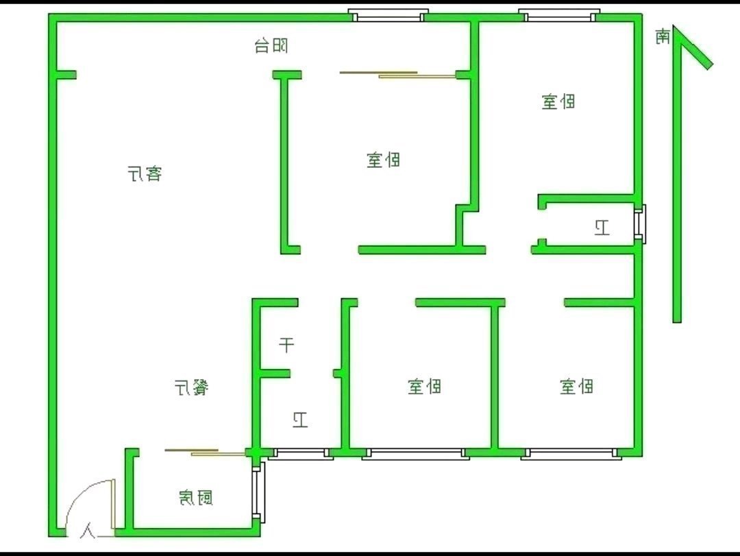 碧桂园国岳府二期,诚心出售，四室两厅两卫，边户。13