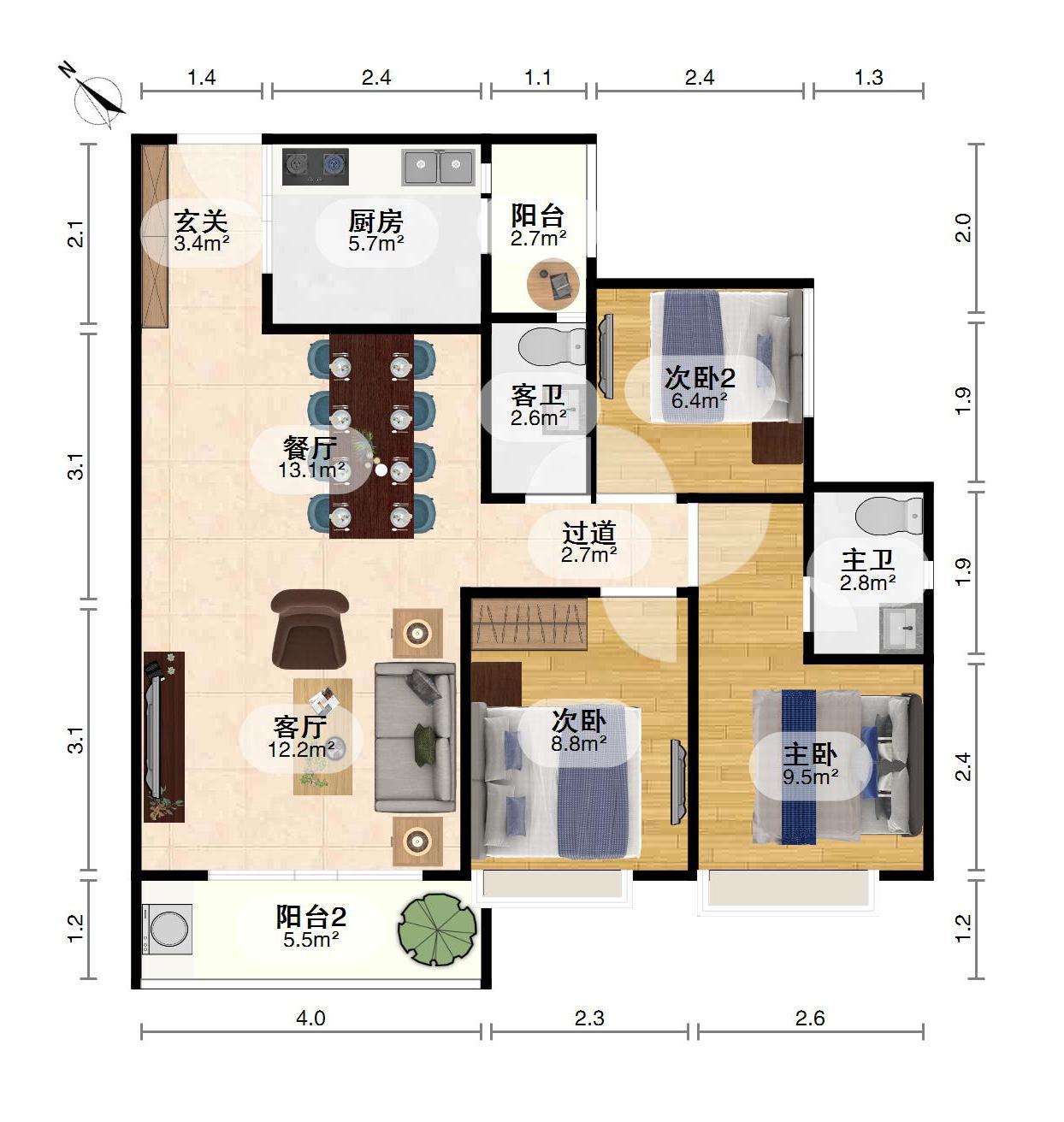 金沙公馆,全新收楼未入住，业主急需置换12