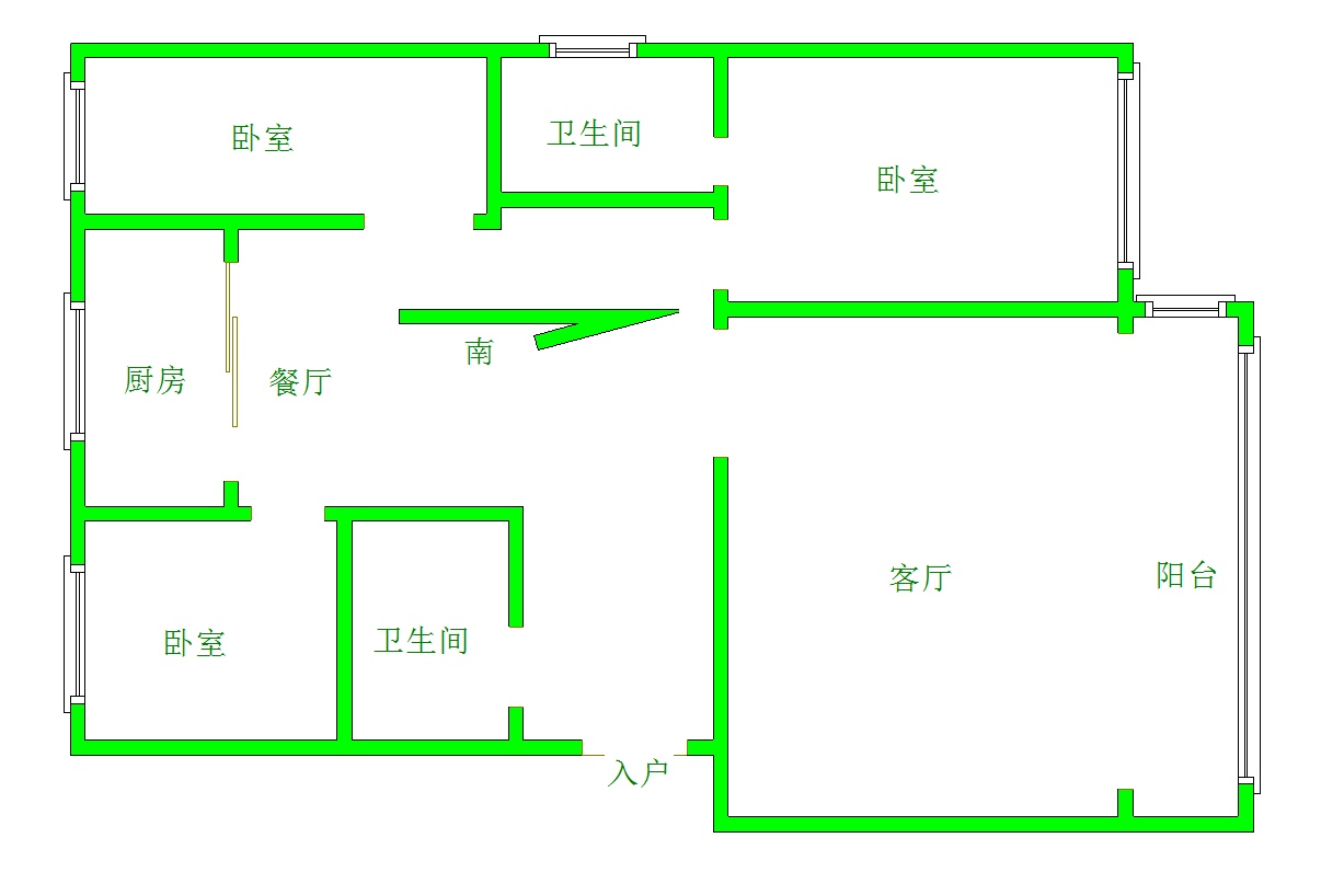 环卫处家属院,环卫处家属院 精装带家具家电 房东诚心出售13