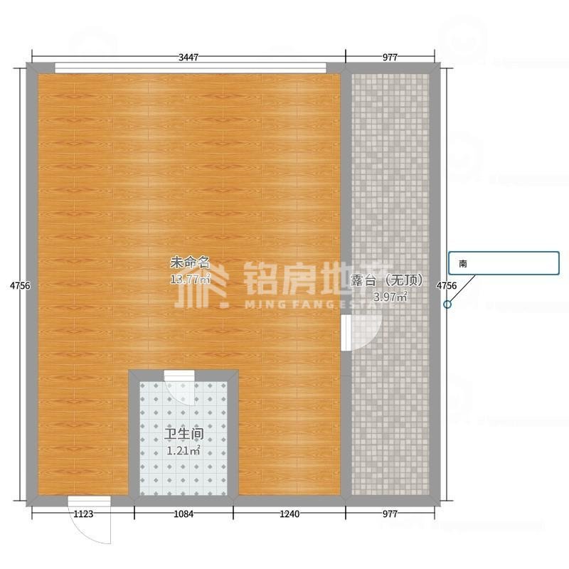 世贸公馆2室2厅1卫朝东南精装出租11