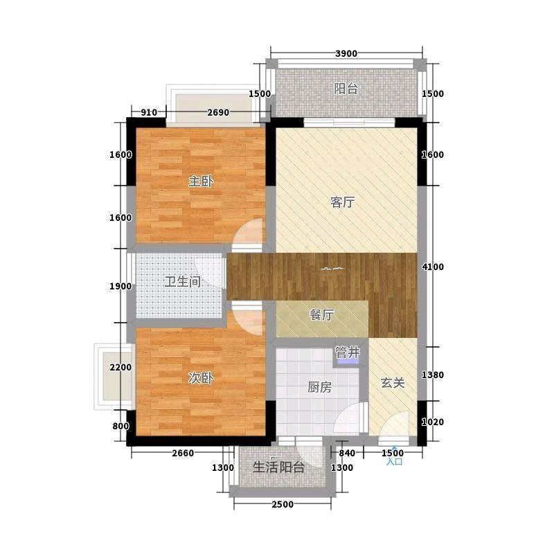 自流井区汇西精装2室2厅1卫二手房出售11