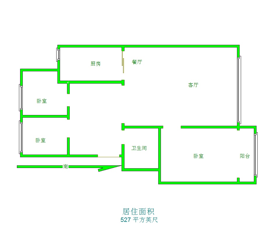 锦绣司马,小高层，电梯三居南北通透精装三居10