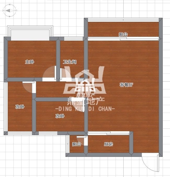 横县横县精装3室2厅1卫二手房出售12