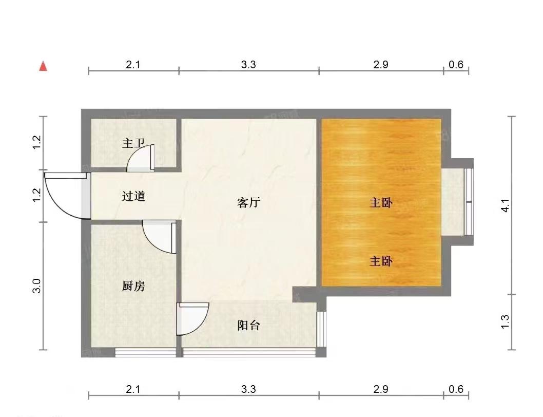 九州风雷厂家属院,九州风雷厂家属院纯毛坯 随时看房 采光好13