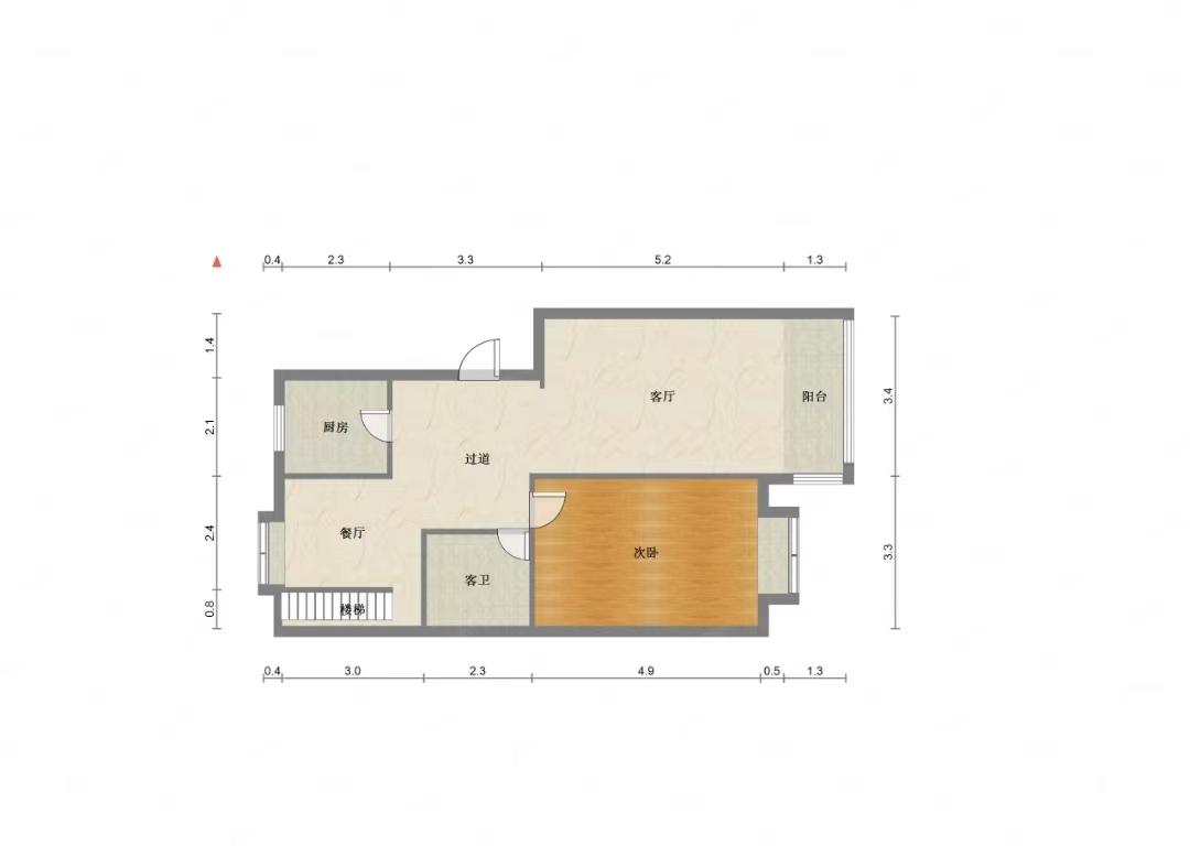 九洲城B区,3室2厅2卫2阳台2000元/月,环境幽静,居住舒适13