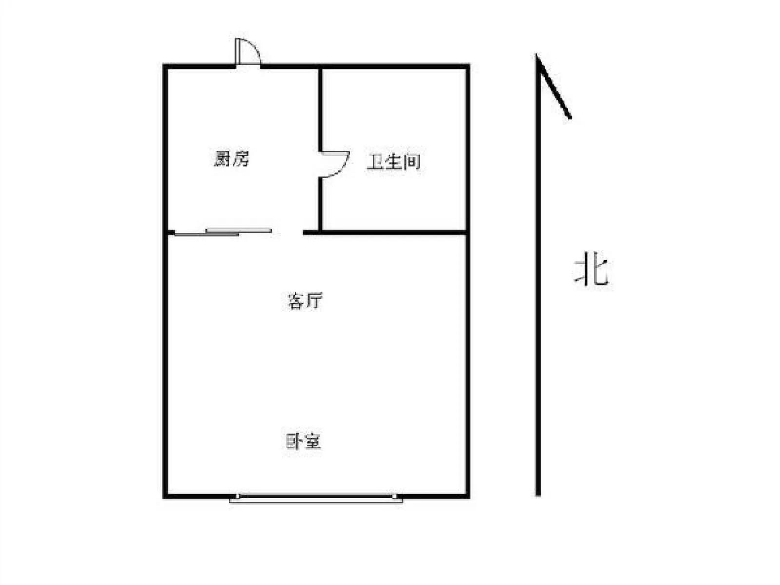 铁西医院,铁西医院北侧，3楼，南北双室，7.5万，有钥匙，随时看房10