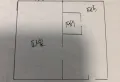 出租金山小区三层一室月租5008