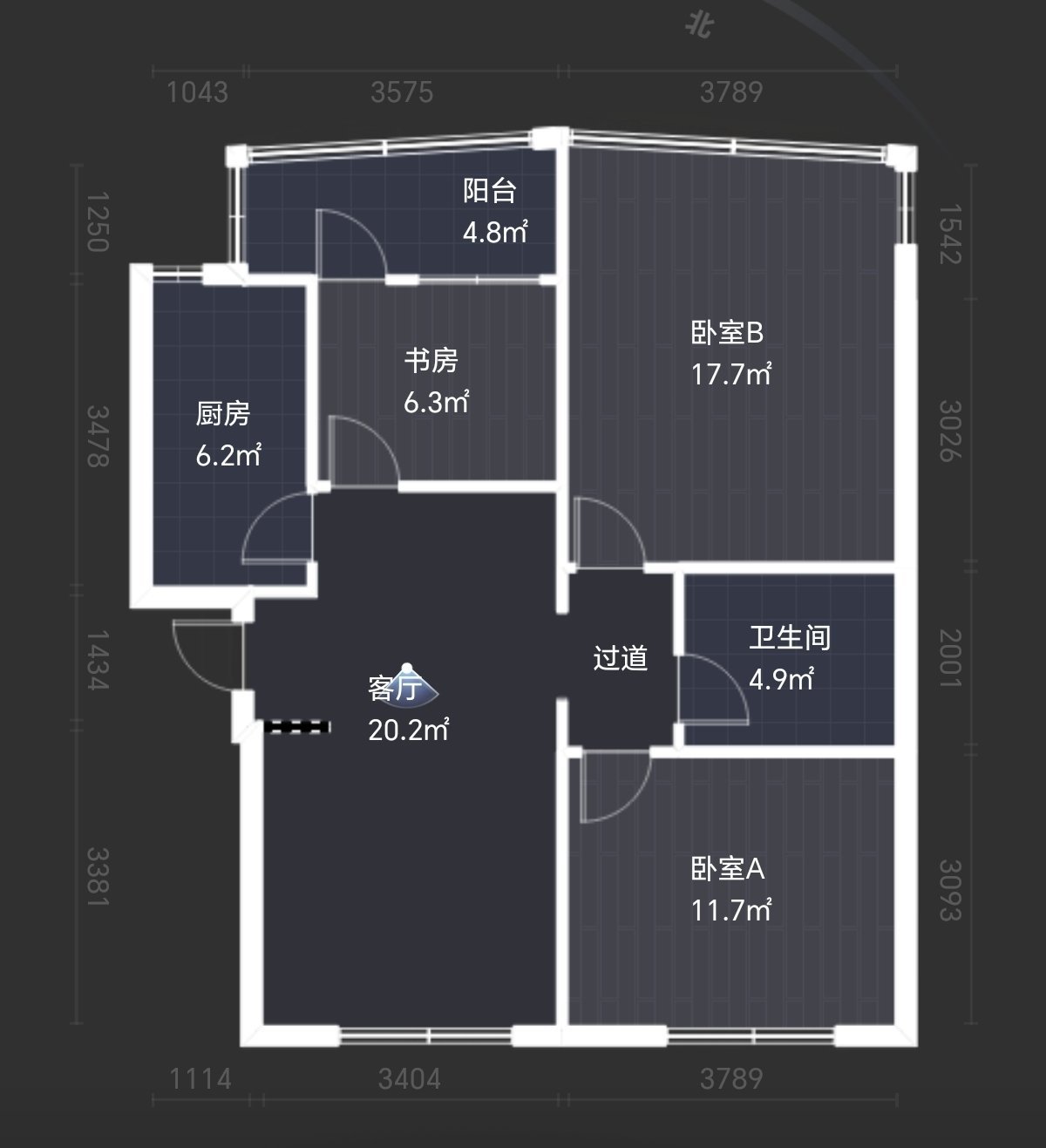 金楚小区,金楚小区86.44㎡2室2厅1卫1阳台精装，业主急售12