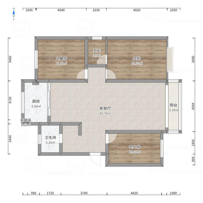 安居工程2室一厅一卫，可租1300元，房子干净整洁-安居工程小区二手房价