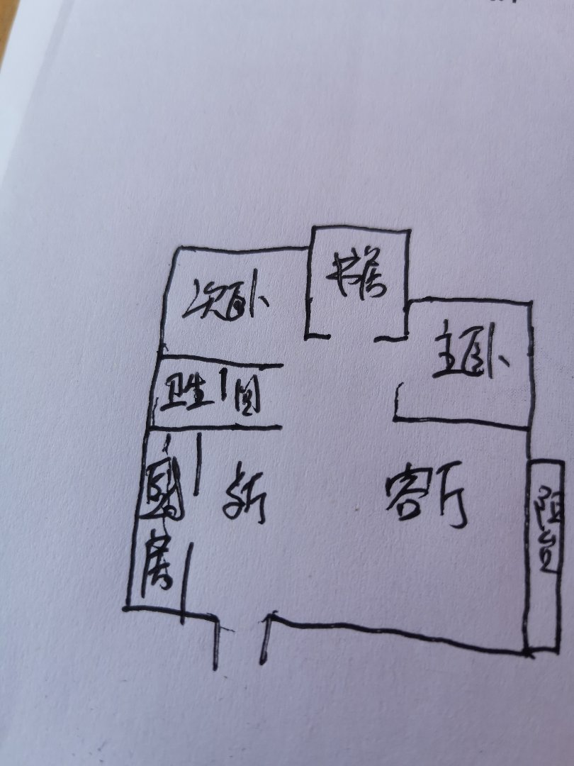 颍东区精装3室1厅1卫二手房出售1