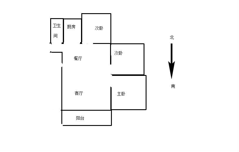 远大幸福里,性价比超高的3室2厅1卫1阳台 阳光 视线 无忧！9