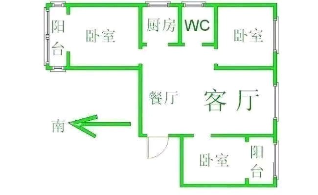 君恒熙园,君恒熙园精装电梯房户型方正南北通透11