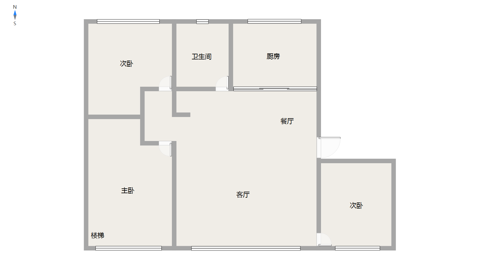 运通叁号第,高新区实验中小旁边 运通三号地二期100平三室电梯洋房拎包住11