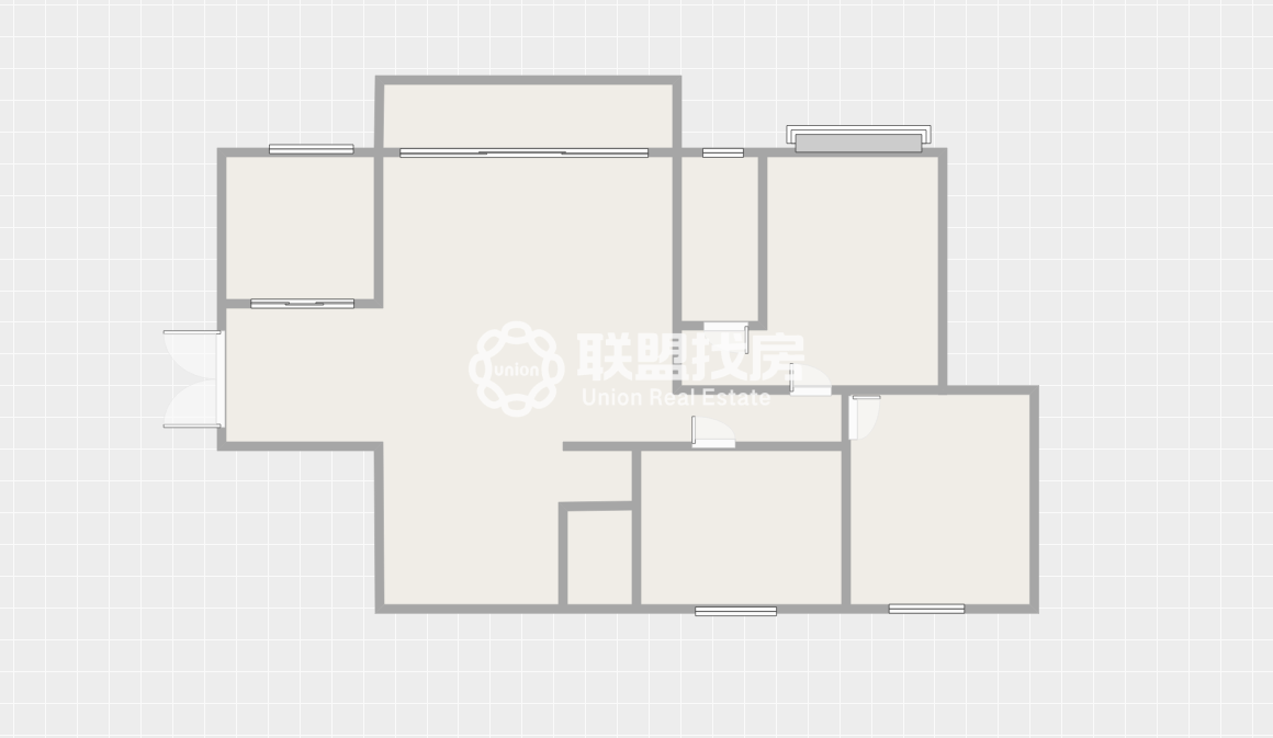 世纪花园,新世纪广场 安居市场 步梯3房 拎包入住12