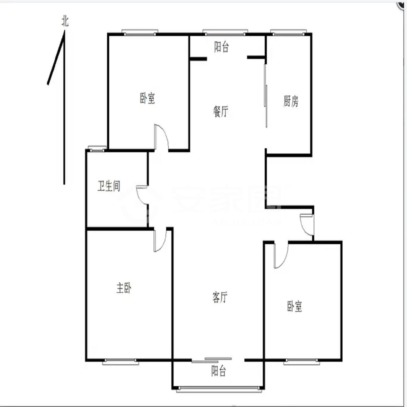 建业香槟圣园一期,建业香槟圣园一期，南北通透 安静 视野开阔10