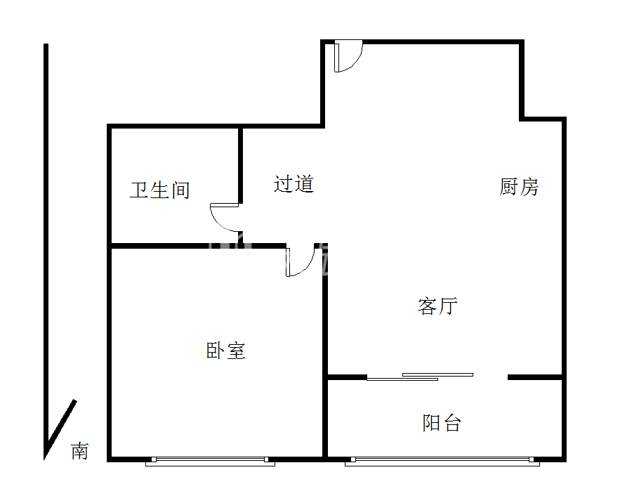 同安区五显毛坯1室1厅1卫二手房出售7