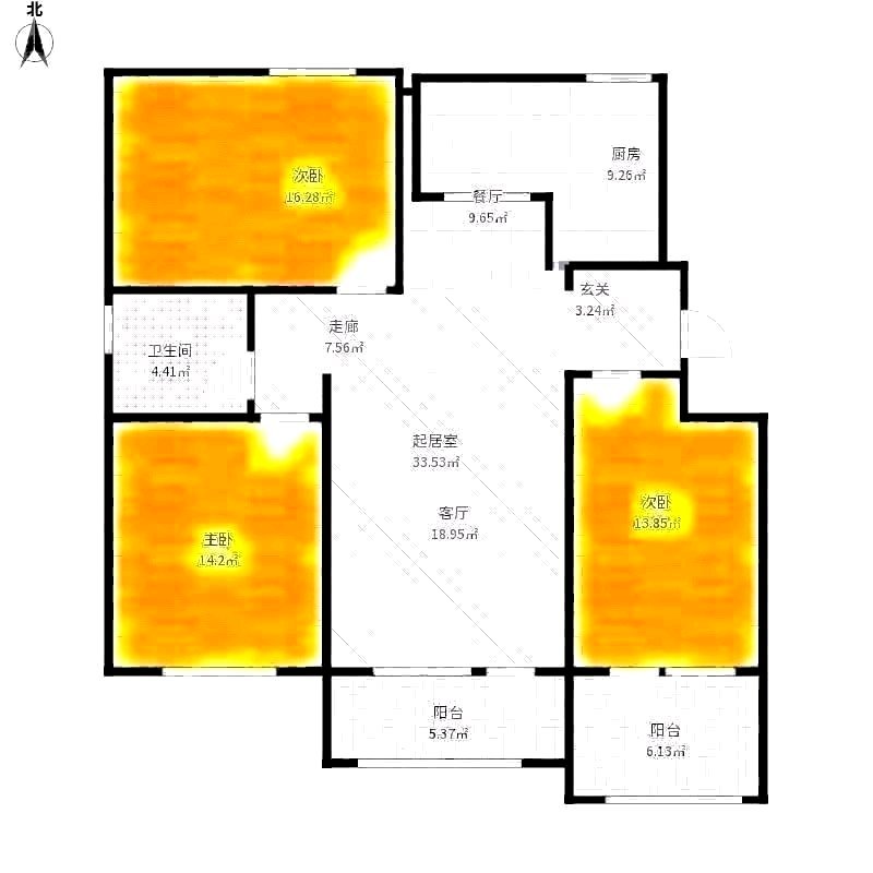 宝龙城市广场,宝龙城市广场 大三室 家电齐全 拎包入住9