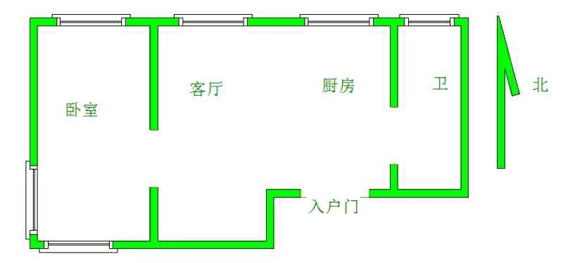 望湖花园二期,望湖二期 35平 23万11