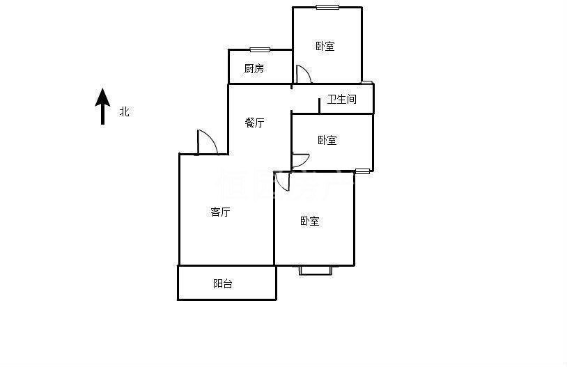 埇桥区城西毛坯3室2厅2卫二手房出售11