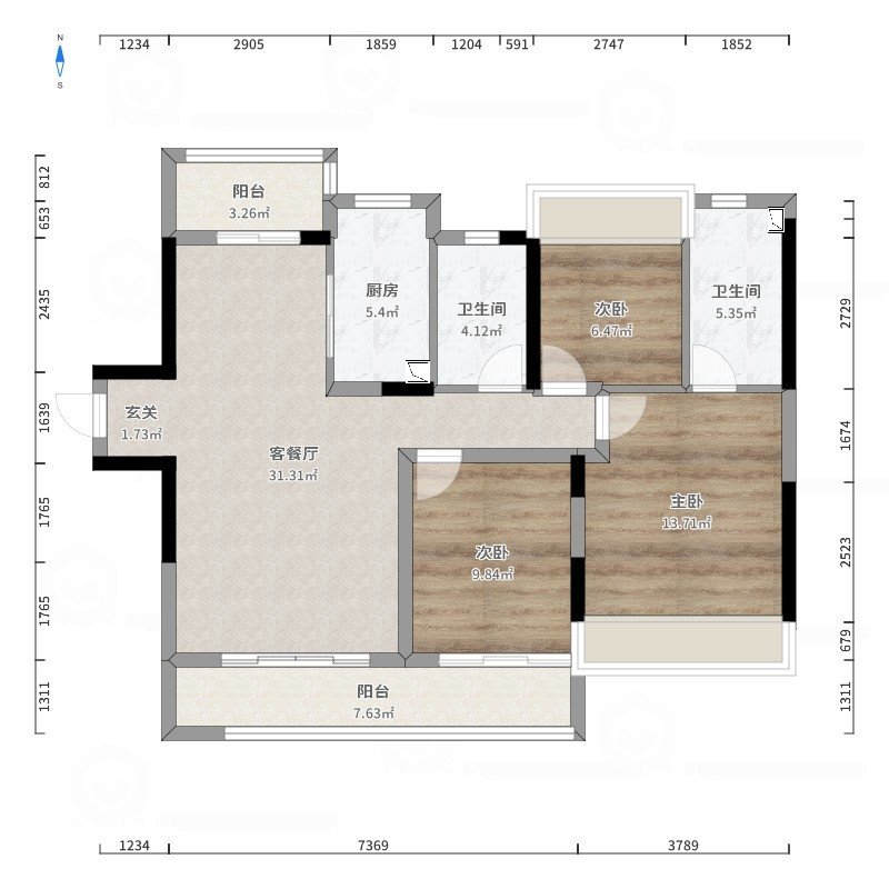 建安小区,实验小学门口，总共有两层，实用面积160平左右另带40平花园13