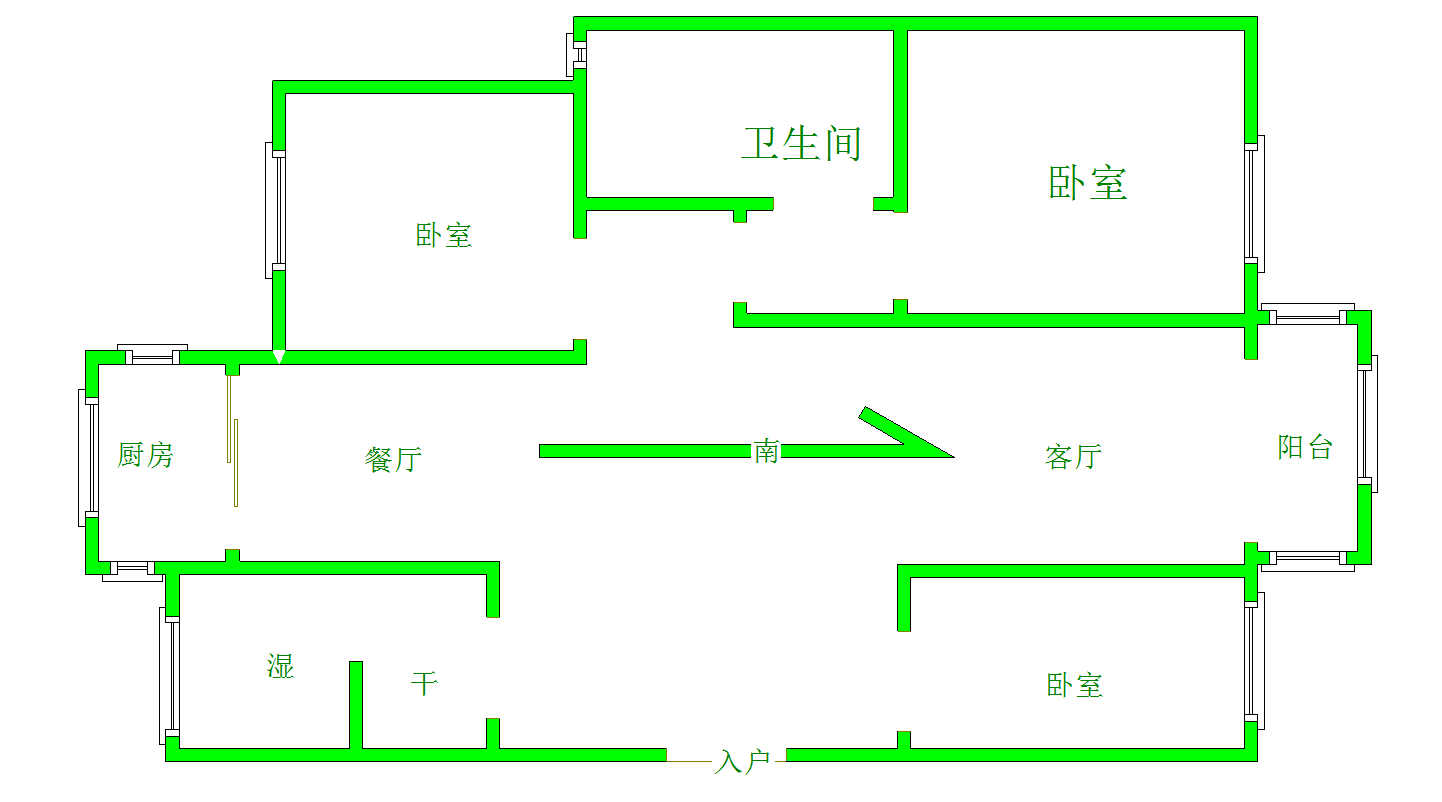 复兴花园,复兴花园毛坯带花园，面积120㎡，欢迎品鉴12