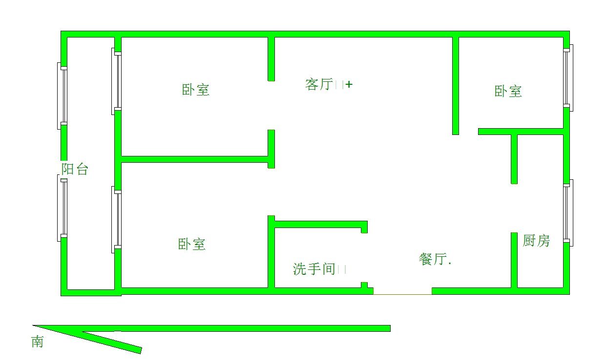 聊建四公司家属院,房东诚心出售，看房方便13