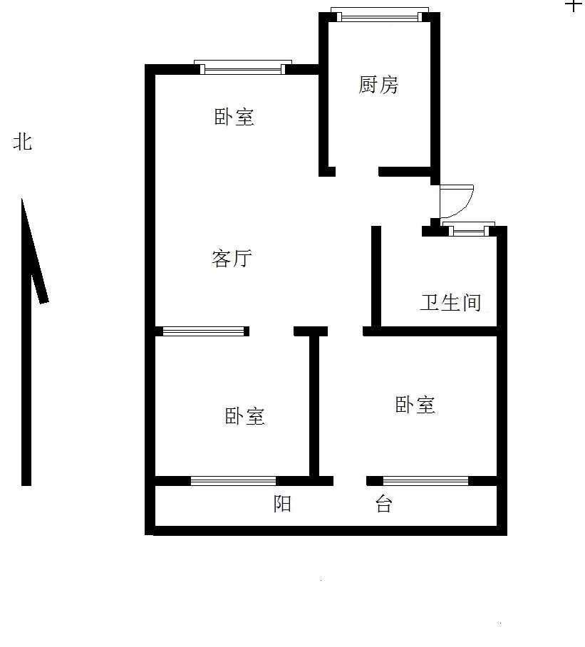 规划局家属院,规划局家属院 71平米 105万13