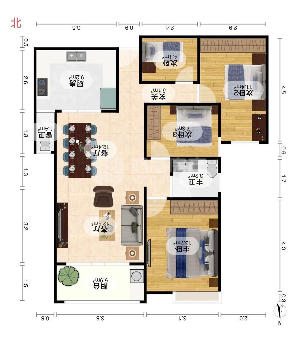 汇景新城新建中心,业主狂甩超超值,精装售13