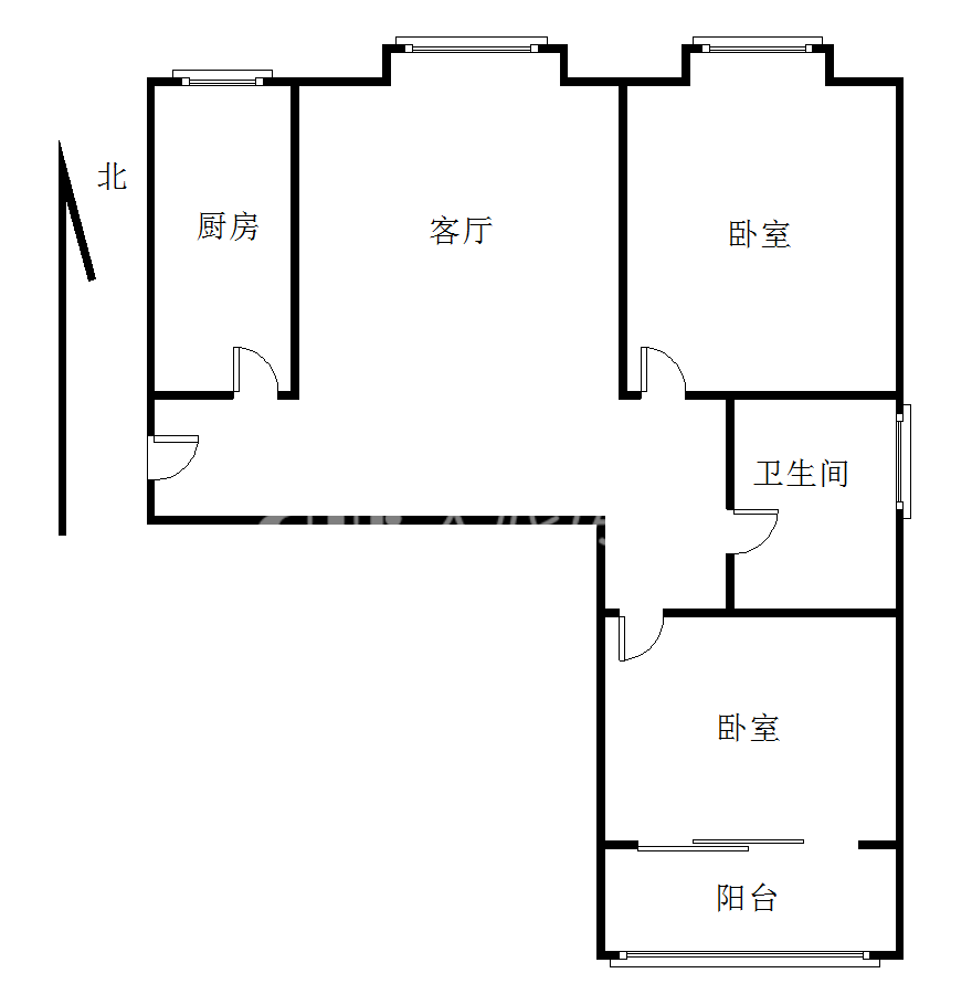 禹洲香溪里七号地块,惊爆价，东边套毛坯2房，一口价99万元。7