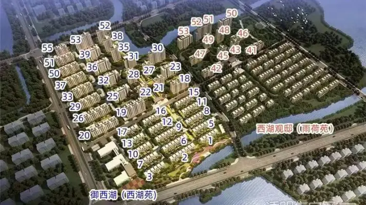 御西湖叠墅165㎡+65㎡地下室，南北花园80平，证齐精装