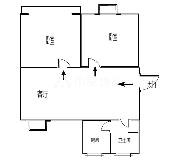 新建小区B区,经典新建小区B区2室1厅1卫1阳台！精装修！两证齐全！8