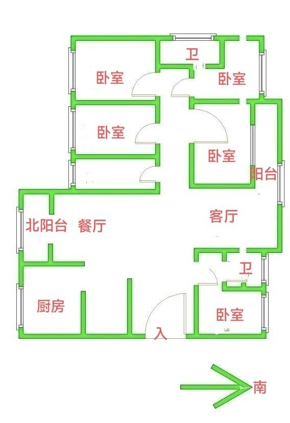 碧桂园国岳府二期,新房未住 大平层 双车位15