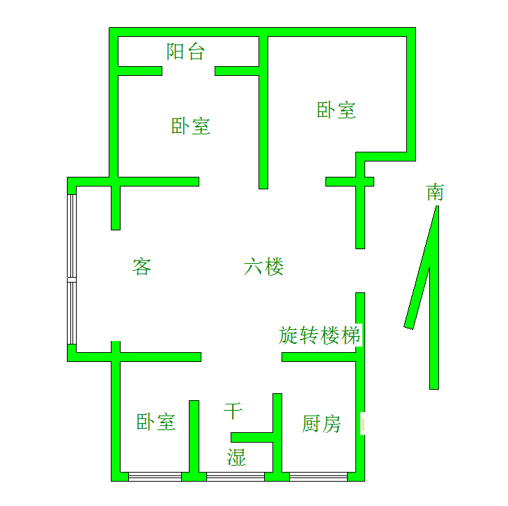 新东方名人苑二期,电梯洋房 6+7复试 东边户 有车库50平 30平阳光房14