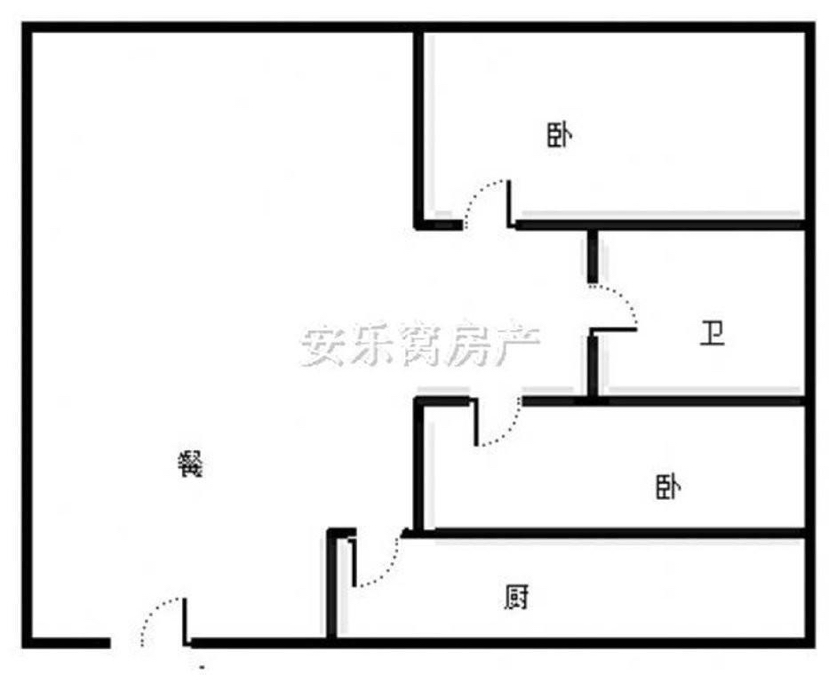 古塔小区,古塔小区顶楼，两层四个房间8