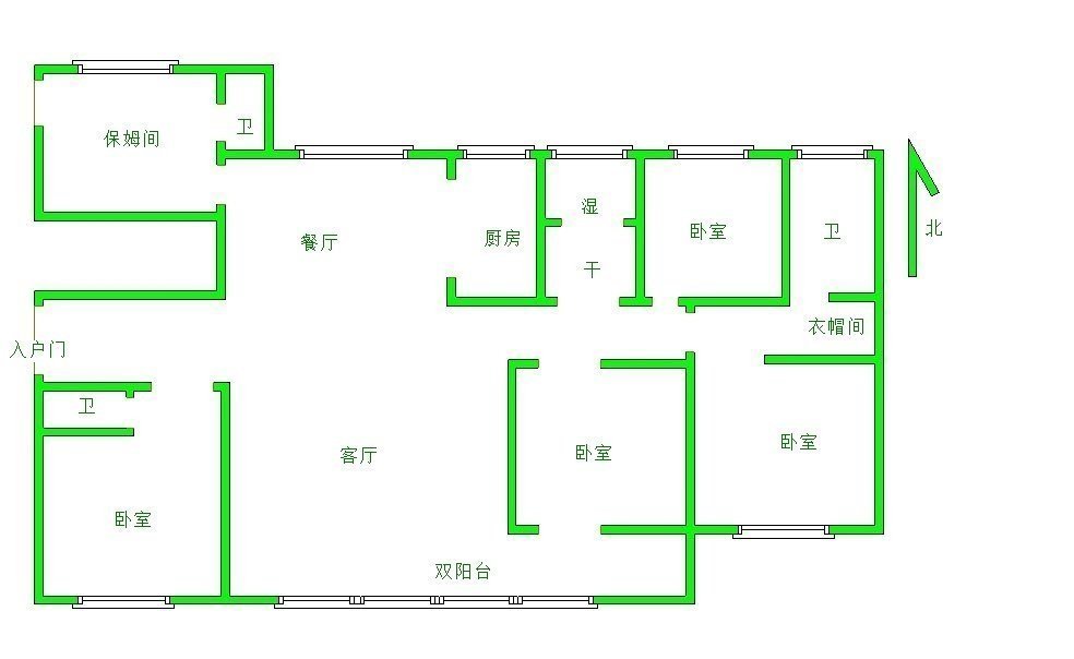 东昌府区城东毛坯5室2厅3卫二手房出售14