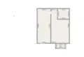 五洲小区14.8万元46㎡1室1厅1卫1阳台精装9
