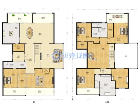 曲江玫瑰园5室3厅5卫精装