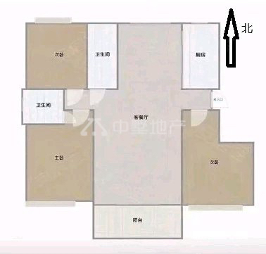 华城舜山名邸,华城舜山名邸125.19㎡3室2厅2卫1阳台精装11