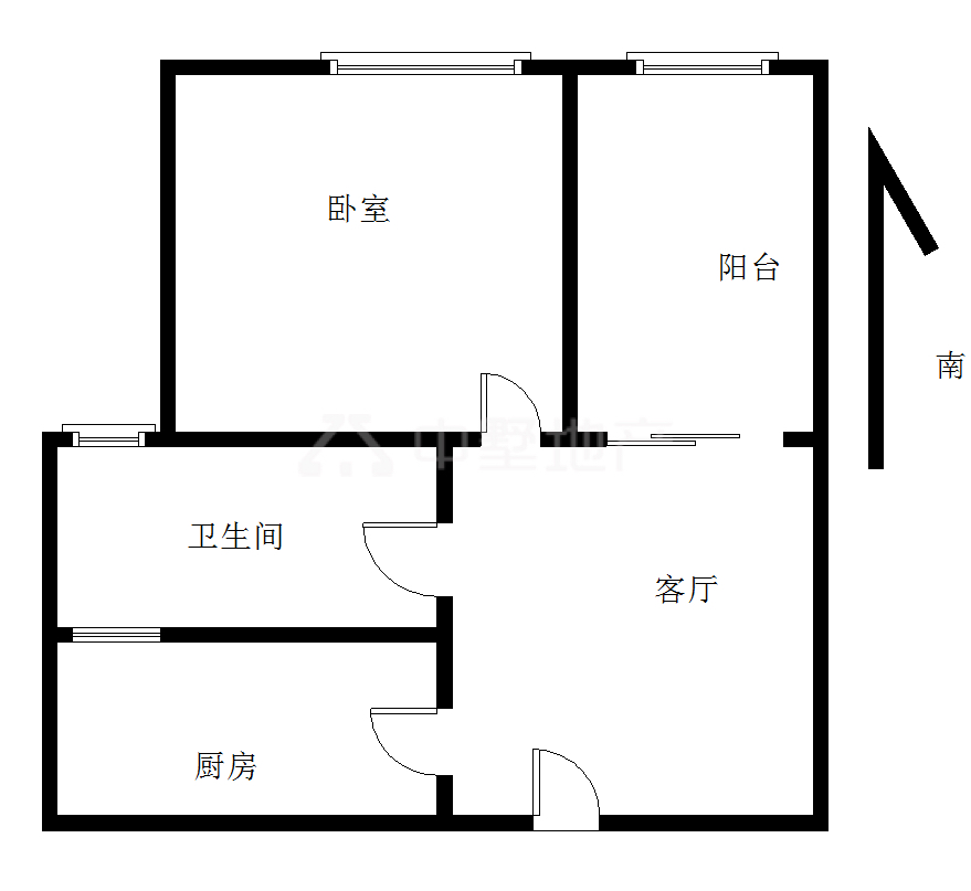 龙子湖区龙子湖普通1室1厅1卫二手房出售6