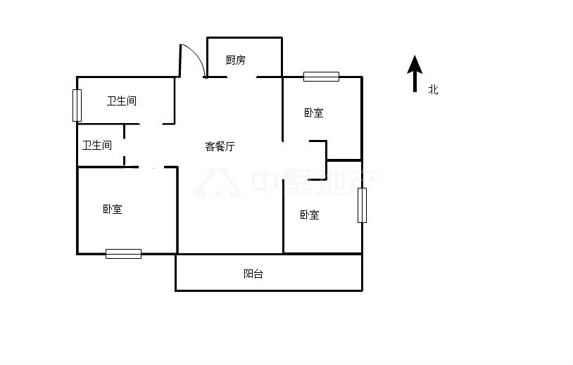 观湖名居,年轻时尚 精致3室2厅1卫1阳台 观景房 享受生活从这里开始11