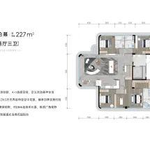 清凤鹿溪源户型信息6