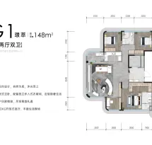 清凤鹿溪源户型信息3